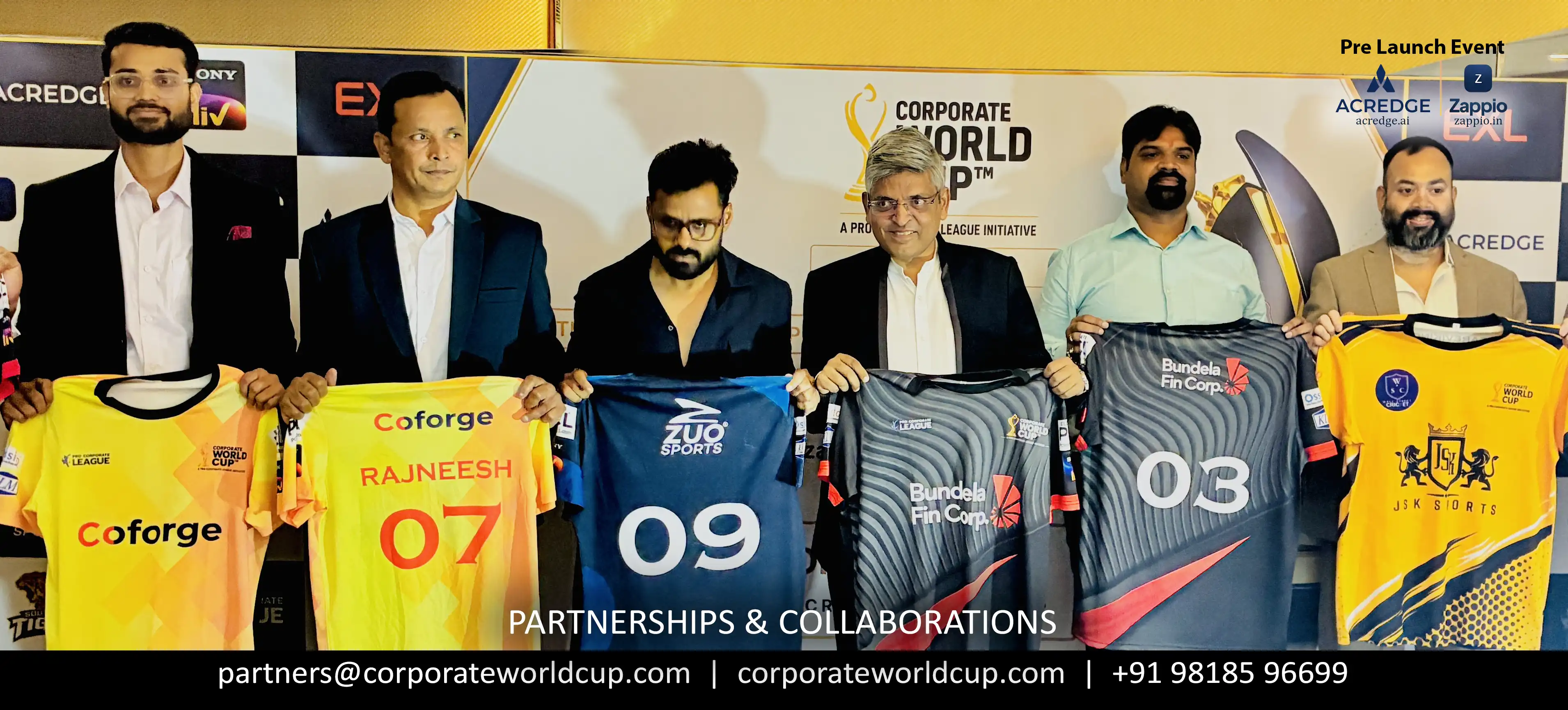 Bundela Fin Corp and Zuo jersey launch