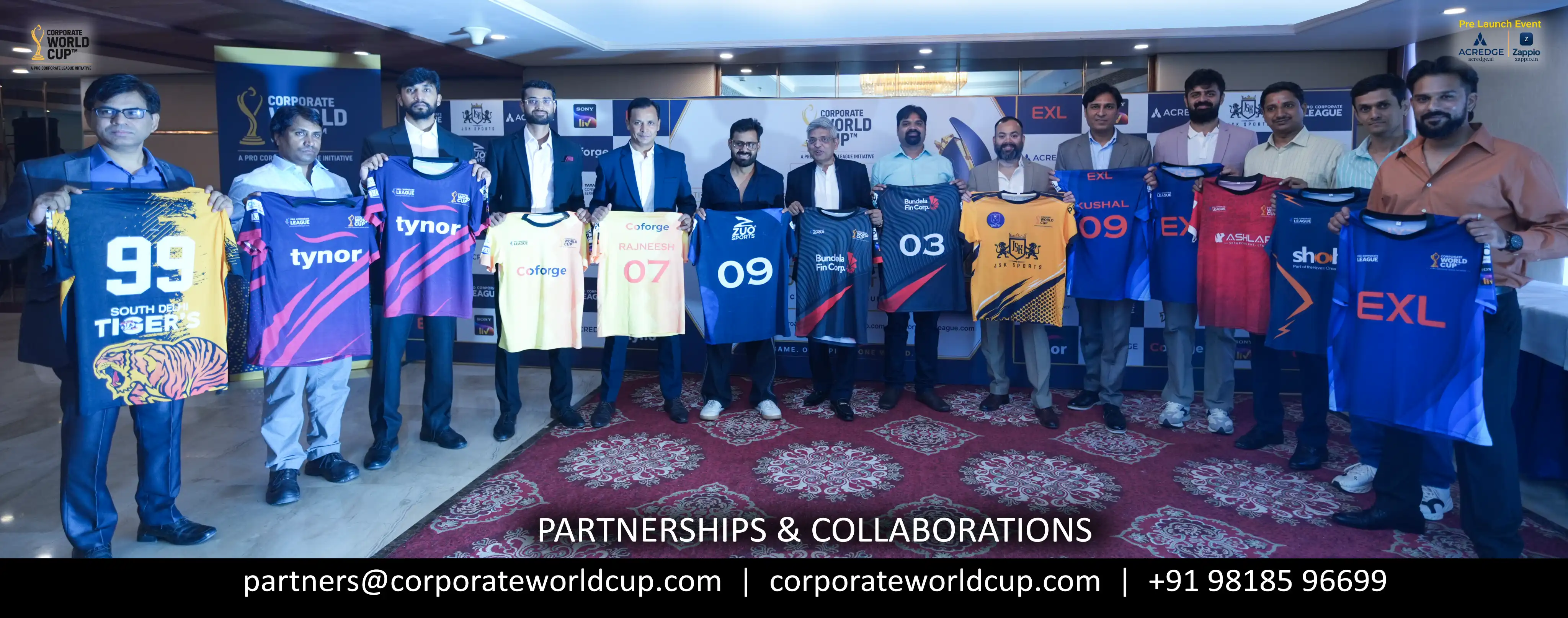 Four-team jersey unveiling