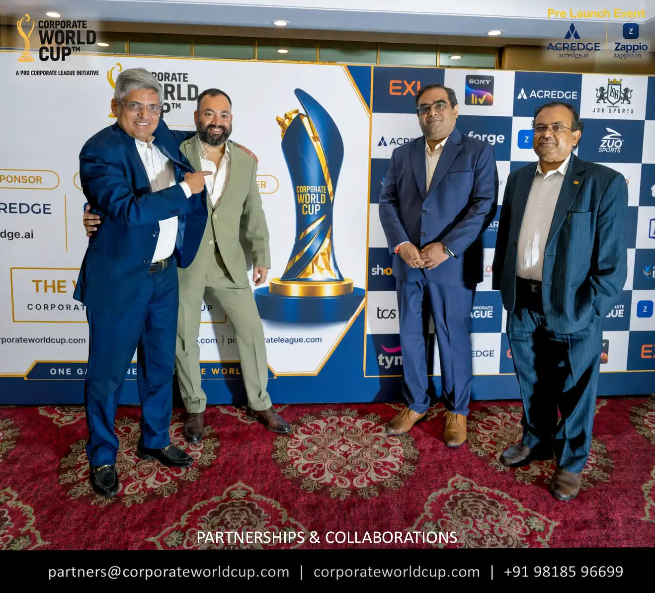 Corporate World Cup launch event
