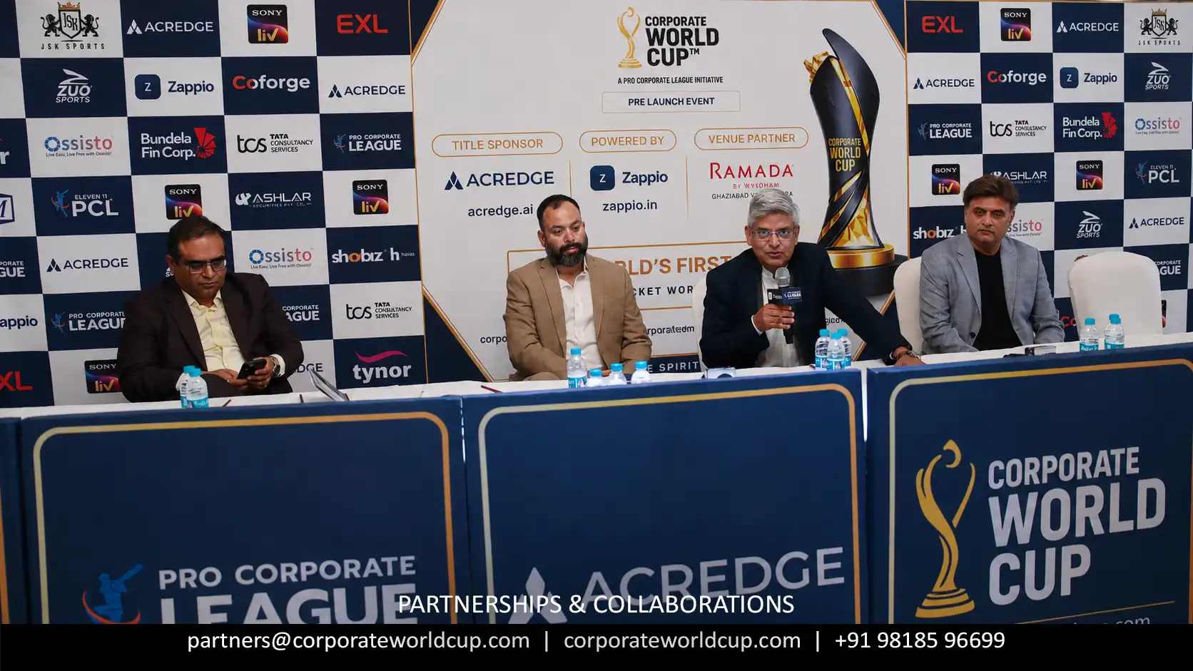 Corporate World Cup press conference
