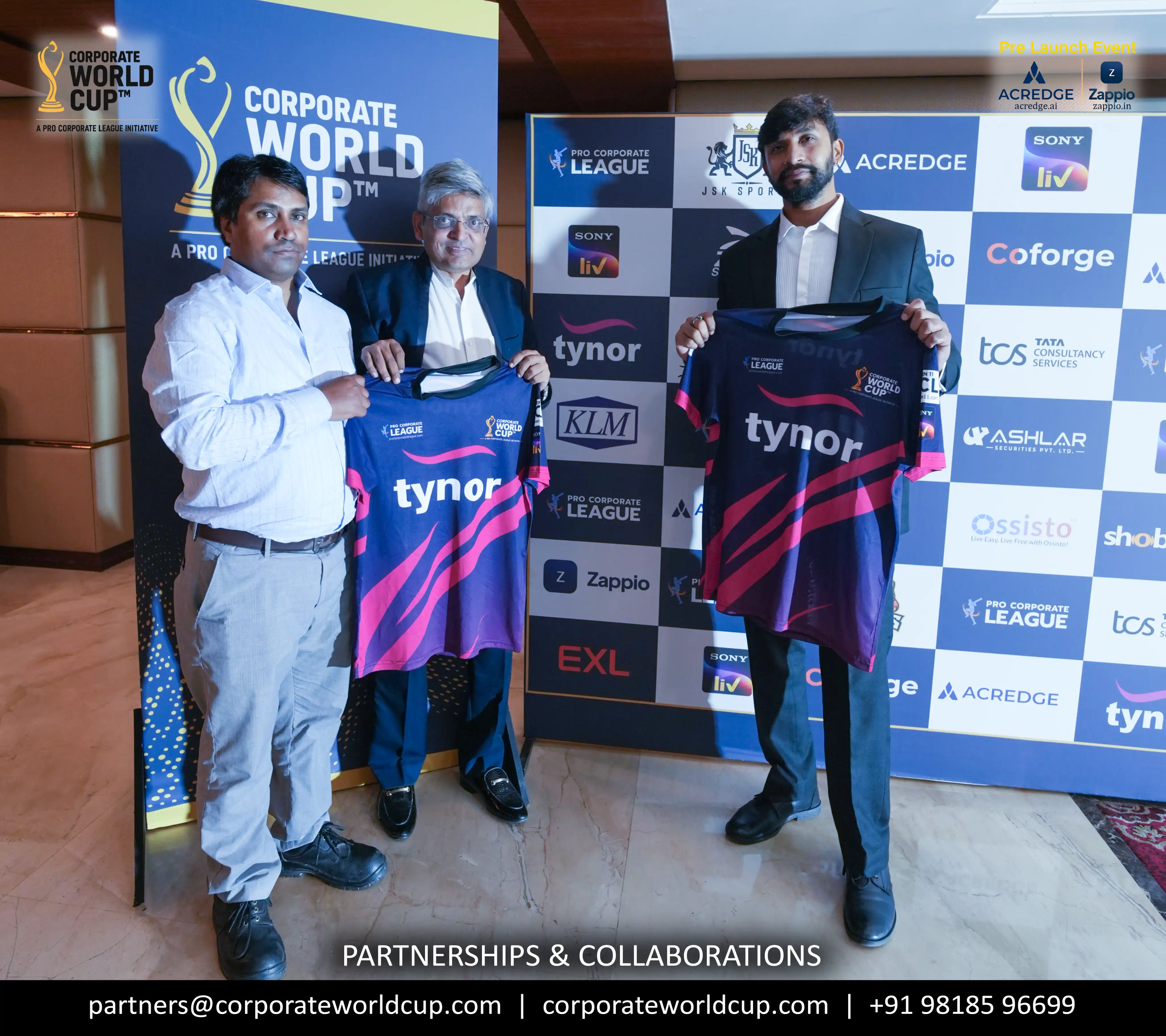 Tynor jersey launch